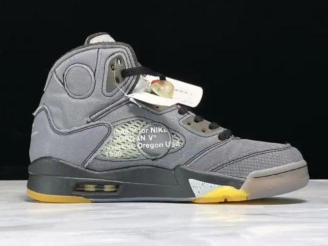 CT8480-001 x Air Off-White Jordan Black 5 0528
